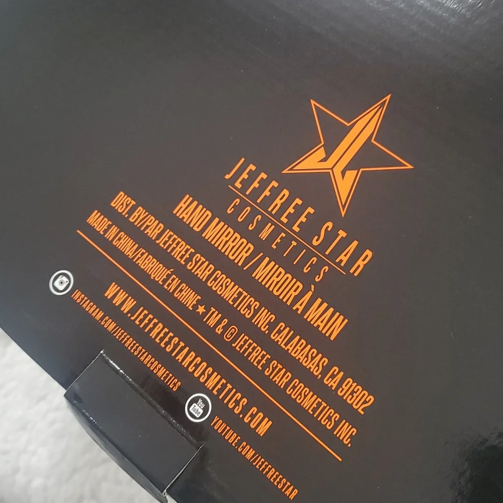Jeffree Star Limited Edition Black Star Hand Mirror - Picture 7 of 11